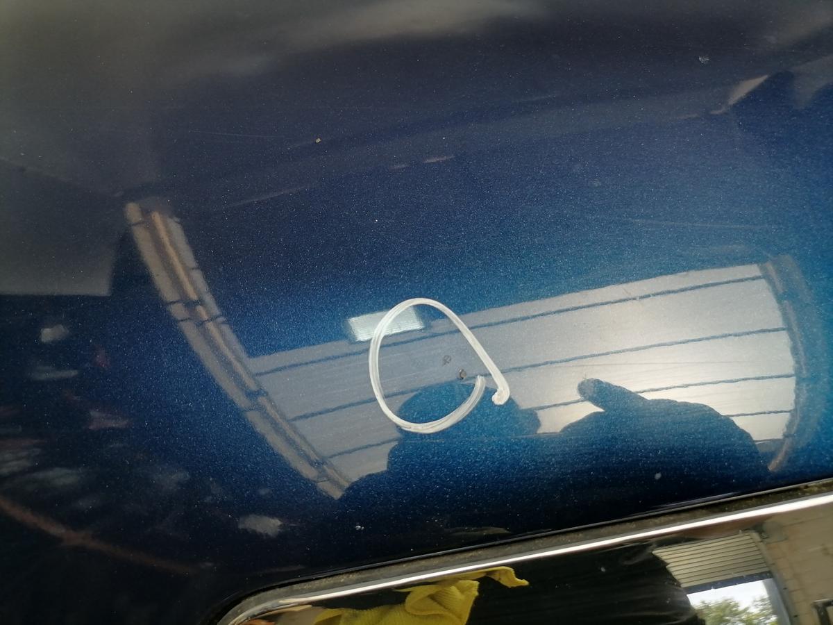 Skoda Fabia 2 5J original Motorhaube LF5Q Stormblau Bj.2009